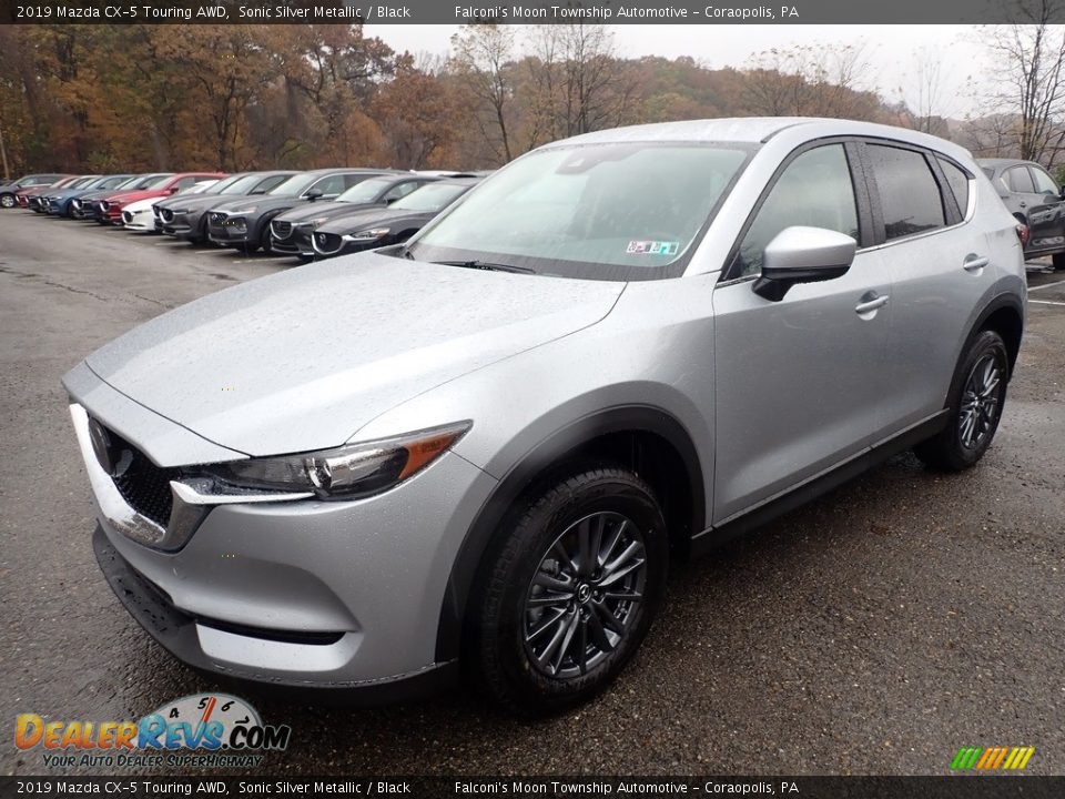 2019 Mazda CX-5 Touring AWD Sonic Silver Metallic / Black Photo #5