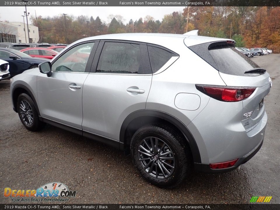 2019 Mazda CX-5 Touring AWD Sonic Silver Metallic / Black Photo #6