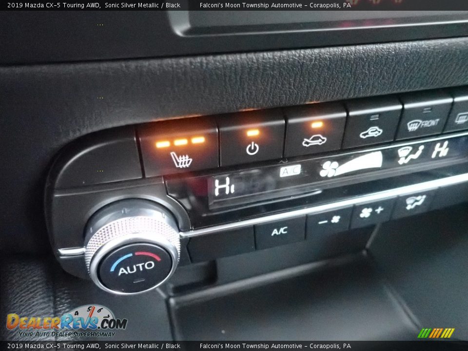 2019 Mazda CX-5 Touring AWD Sonic Silver Metallic / Black Photo #15
