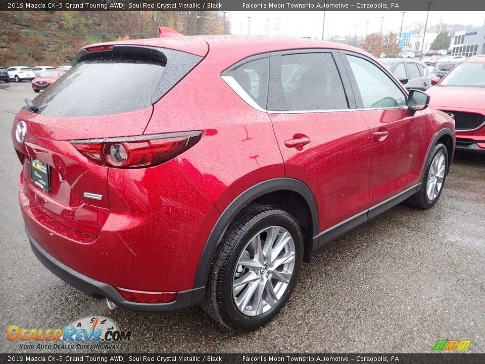 2019 Mazda CX-5 Grand Touring AWD Soul Red Crystal Metallic / Black Photo #2