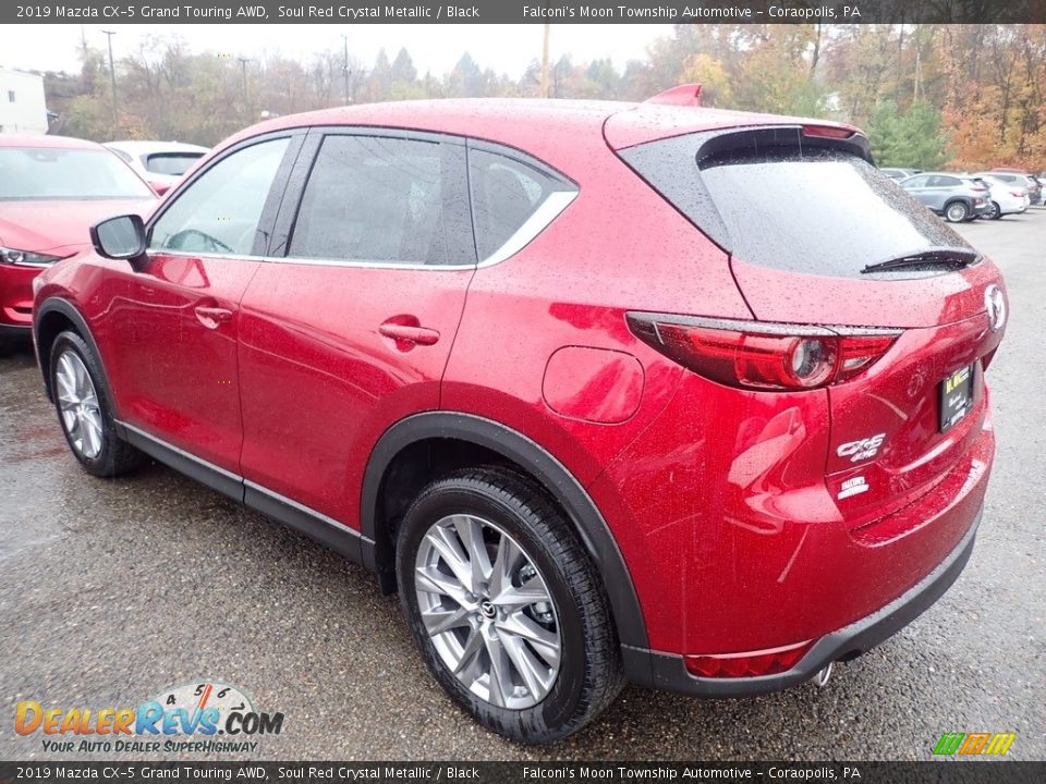 2019 Mazda CX-5 Grand Touring AWD Soul Red Crystal Metallic / Black Photo #6