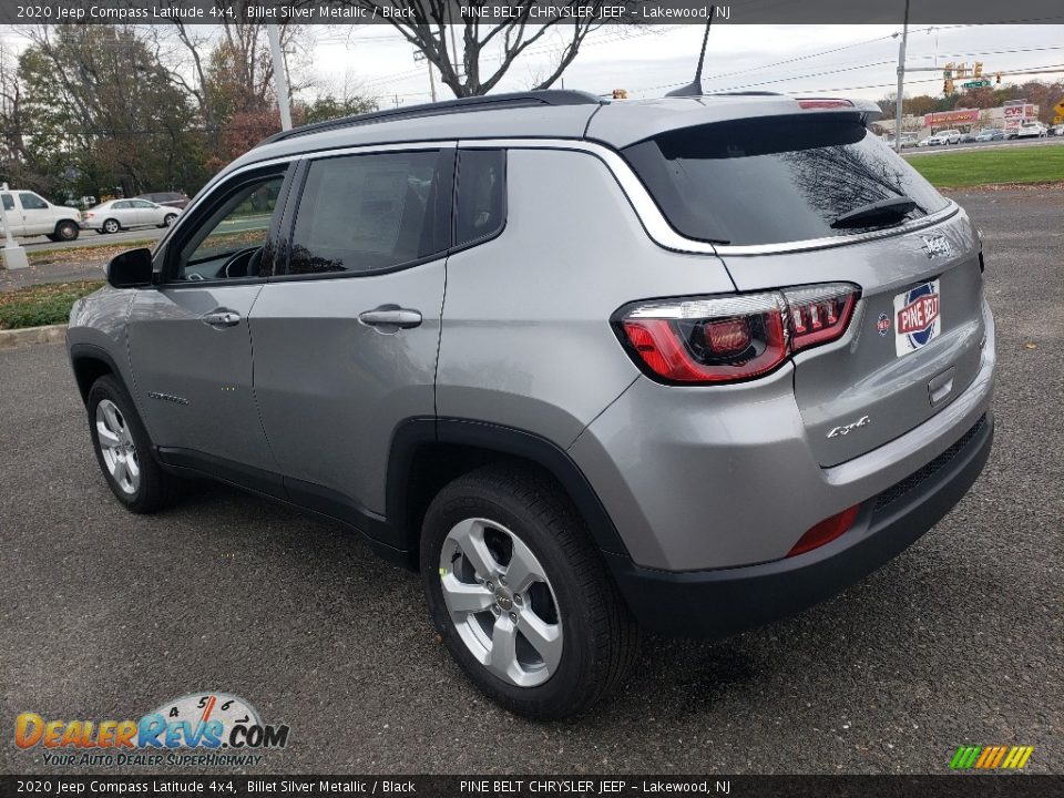 2020 Jeep Compass Latitude 4x4 Billet Silver Metallic / Black Photo #4