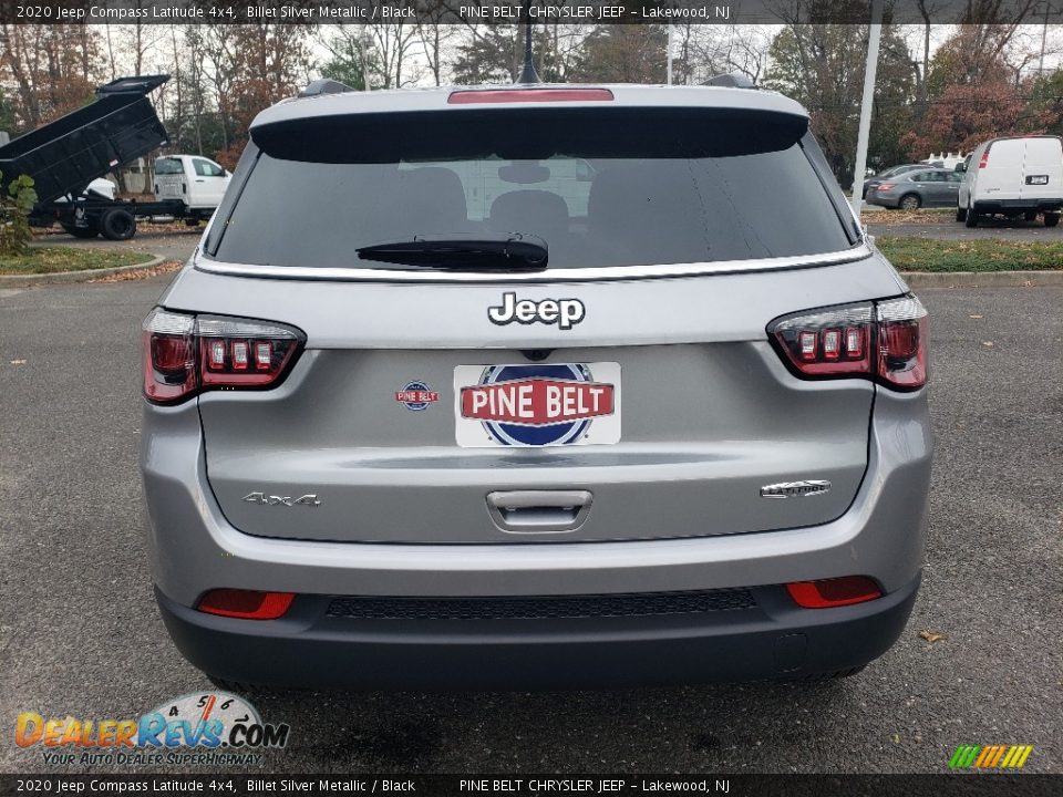 2020 Jeep Compass Latitude 4x4 Billet Silver Metallic / Black Photo #5
