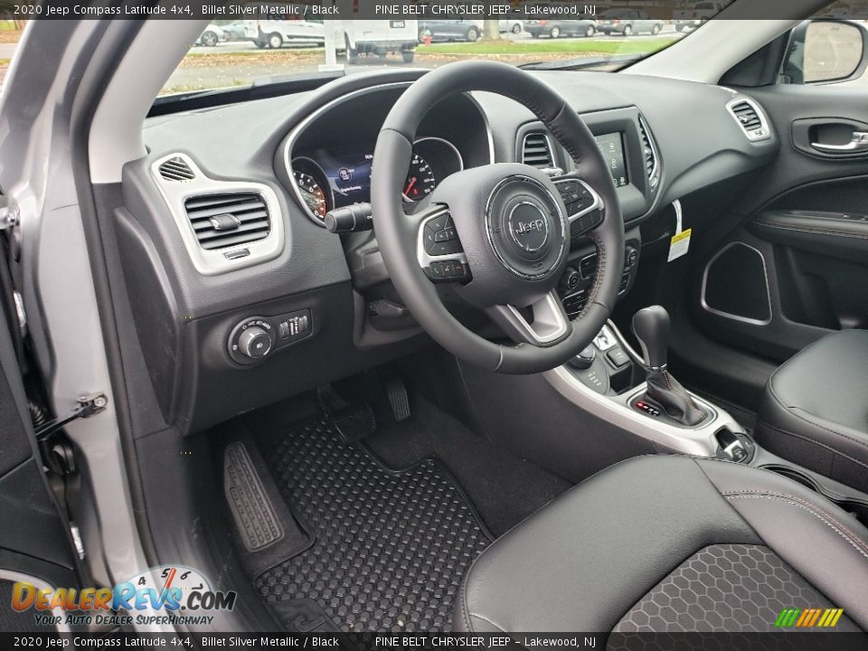 2020 Jeep Compass Latitude 4x4 Billet Silver Metallic / Black Photo #7