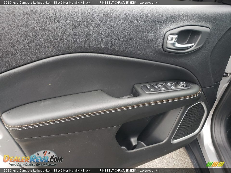 2020 Jeep Compass Latitude 4x4 Billet Silver Metallic / Black Photo #8