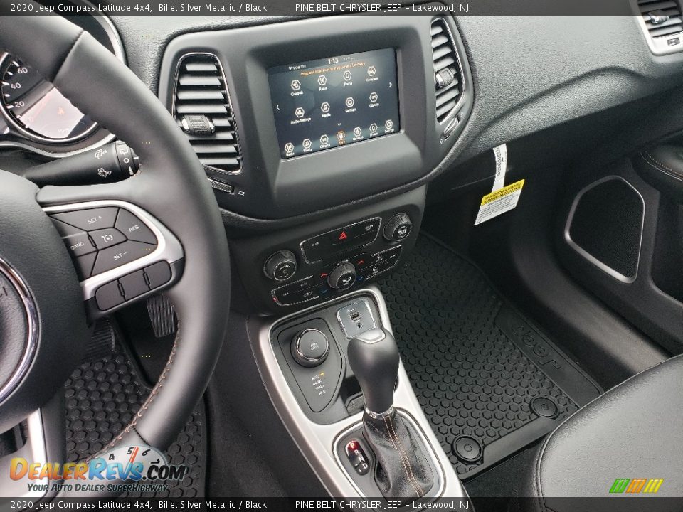 2020 Jeep Compass Latitude 4x4 Billet Silver Metallic / Black Photo #10