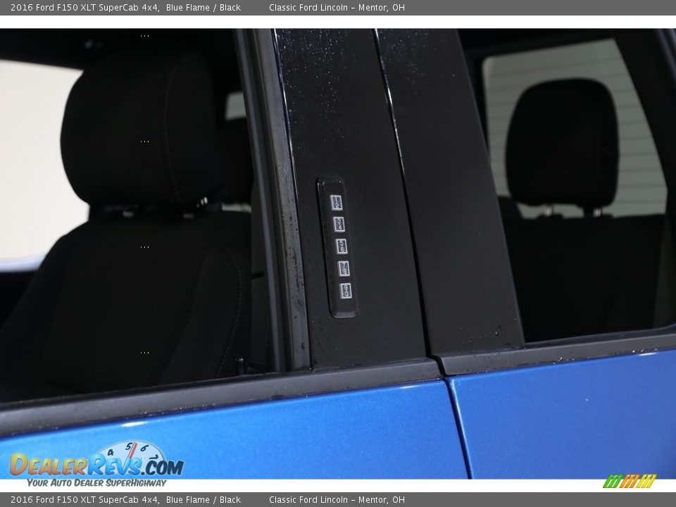 2016 Ford F150 XLT SuperCab 4x4 Blue Flame / Black Photo #4