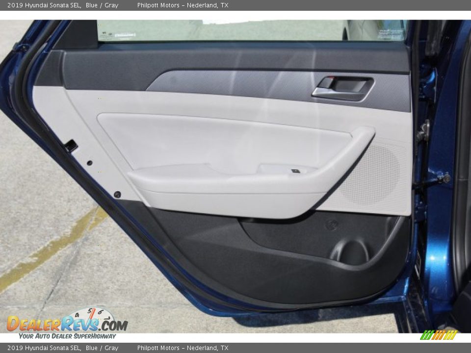 2019 Hyundai Sonata SEL Blue / Gray Photo #20