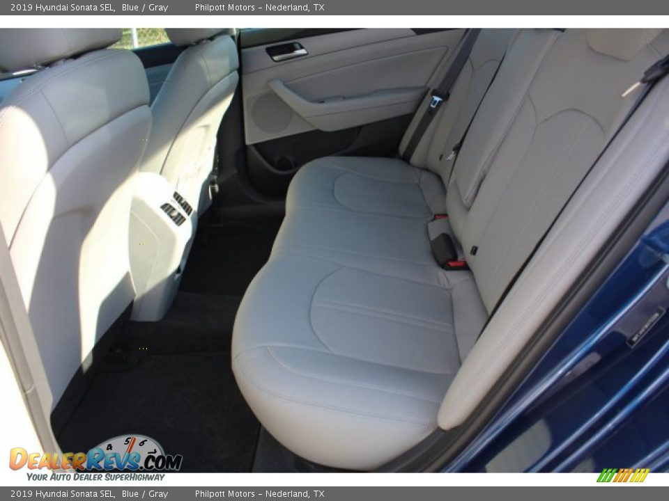 2019 Hyundai Sonata SEL Blue / Gray Photo #21