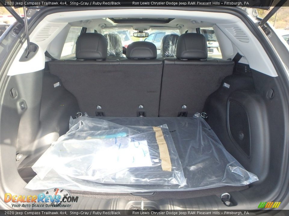 2020 Jeep Compass Trailhawk 4x4 Sting-Gray / Ruby Red/Black Photo #5