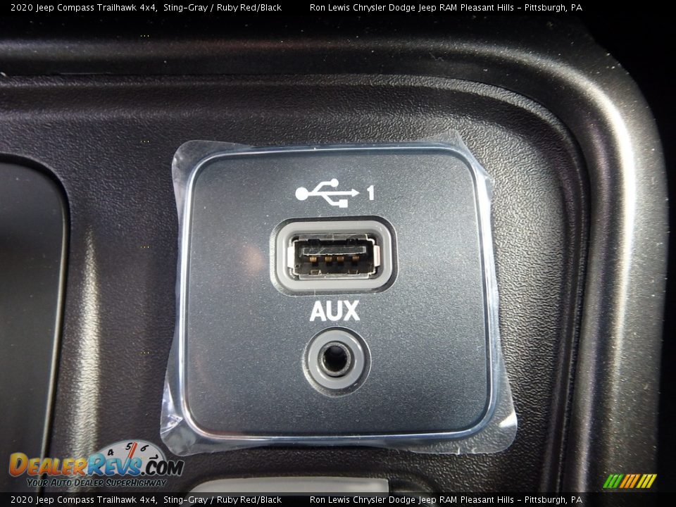 2020 Jeep Compass Trailhawk 4x4 Sting-Gray / Ruby Red/Black Photo #20