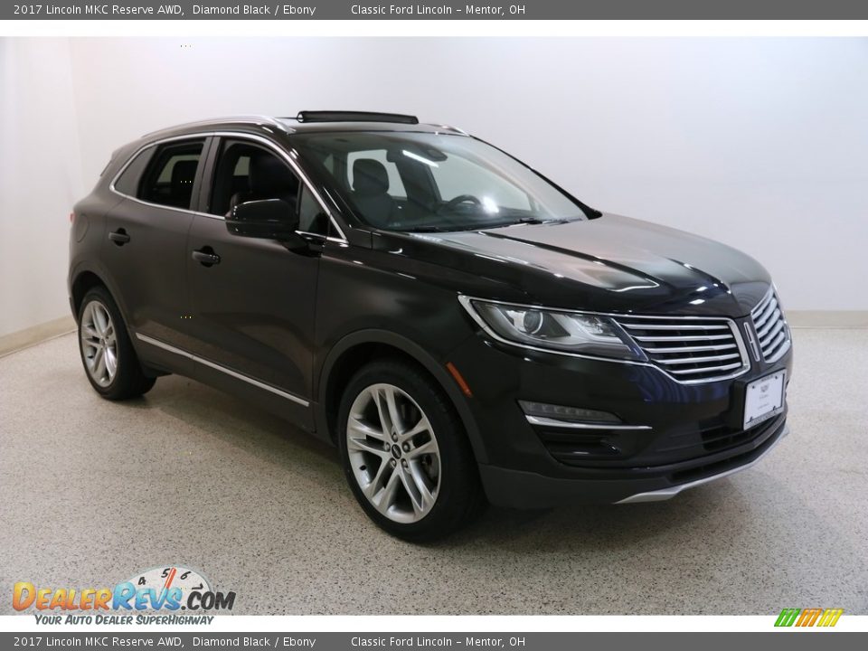 2017 Lincoln MKC Reserve AWD Diamond Black / Ebony Photo #1