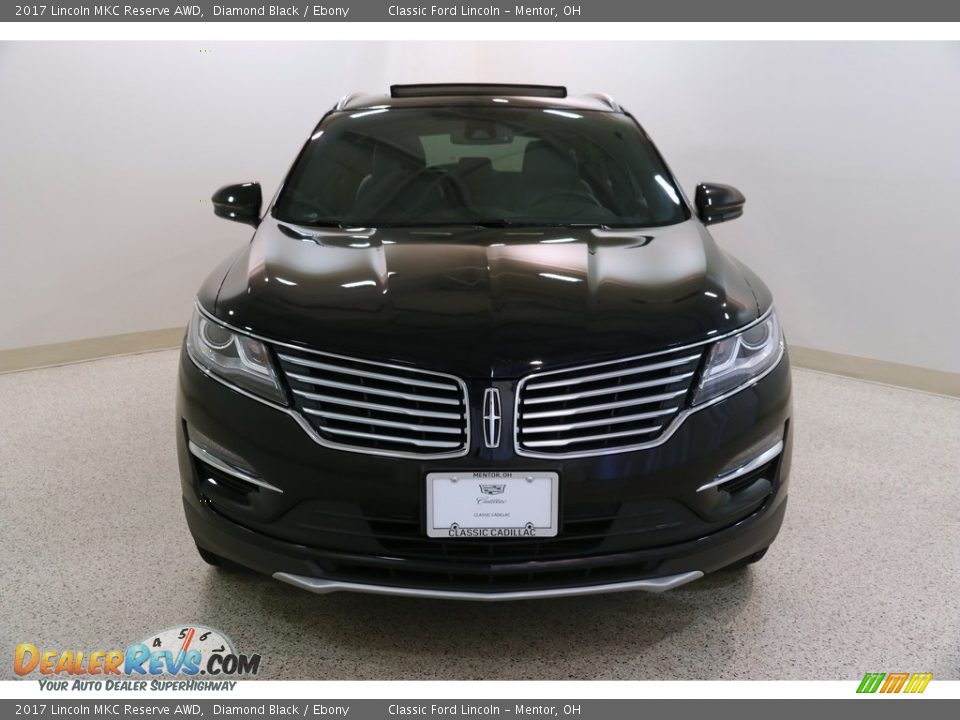 2017 Lincoln MKC Reserve AWD Diamond Black / Ebony Photo #2