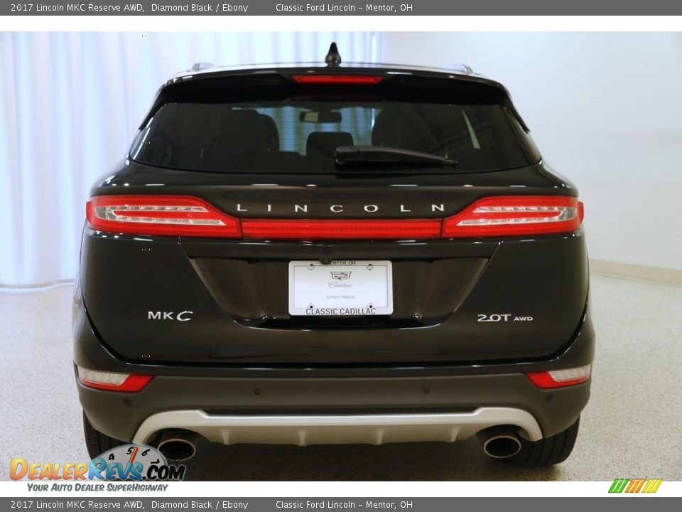 2017 Lincoln MKC Reserve AWD Diamond Black / Ebony Photo #25