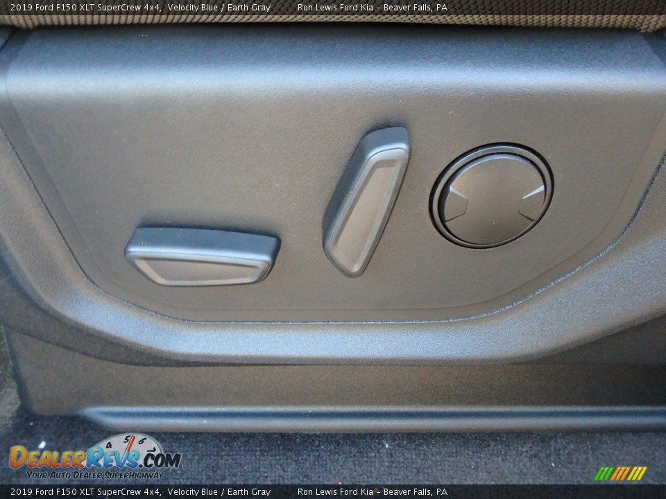 2019 Ford F150 XLT SuperCrew 4x4 Velocity Blue / Earth Gray Photo #10