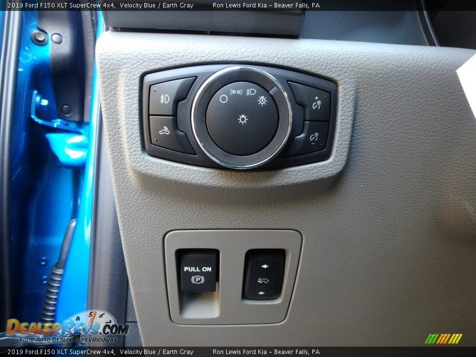 2019 Ford F150 XLT SuperCrew 4x4 Velocity Blue / Earth Gray Photo #11