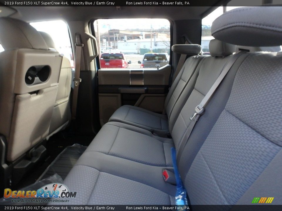 2019 Ford F150 XLT SuperCrew 4x4 Velocity Blue / Earth Gray Photo #13