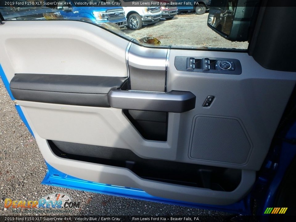 2019 Ford F150 XLT SuperCrew 4x4 Velocity Blue / Earth Gray Photo #15