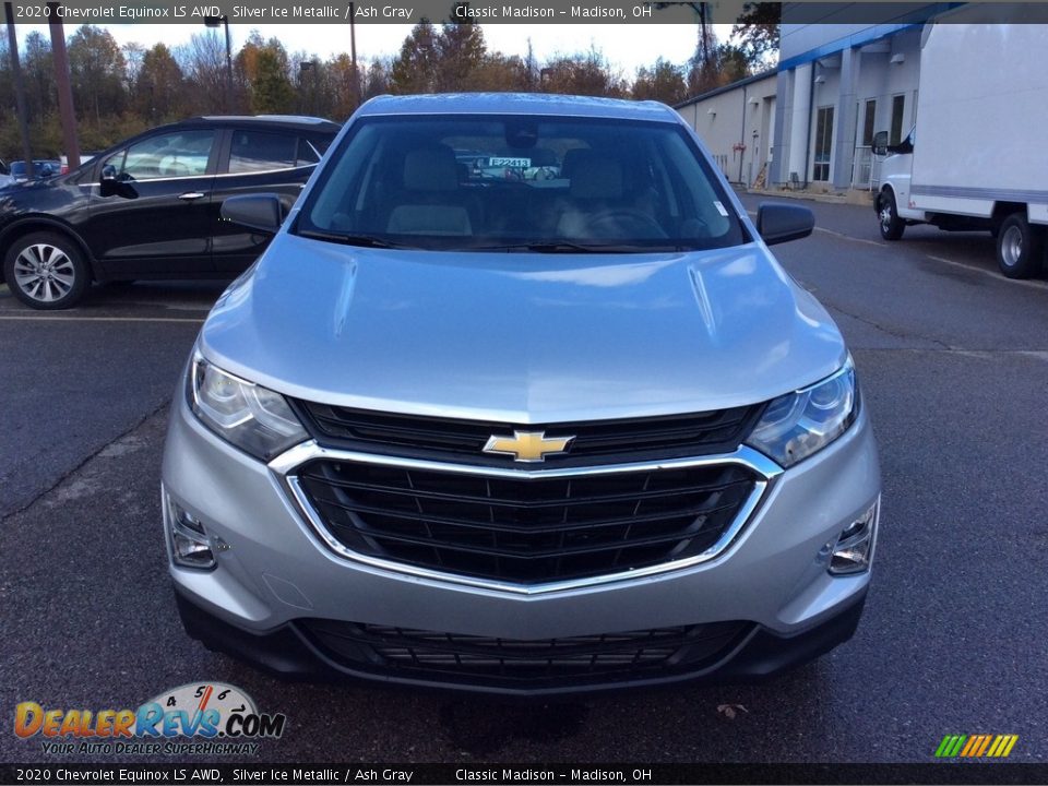 2020 Chevrolet Equinox LS AWD Silver Ice Metallic / Ash Gray Photo #4