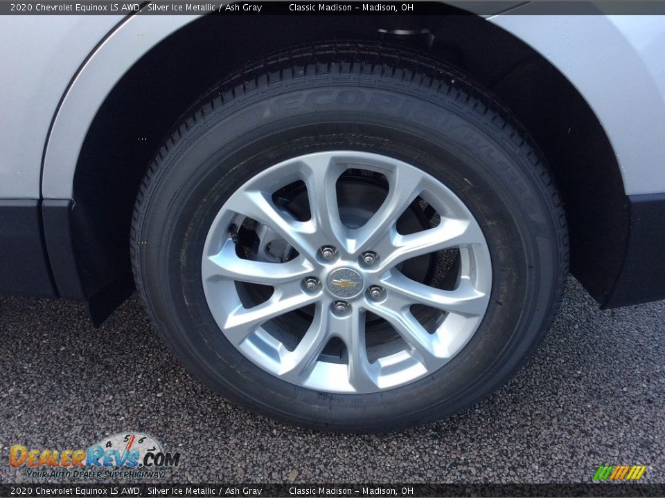 2020 Chevrolet Equinox LS AWD Silver Ice Metallic / Ash Gray Photo #9