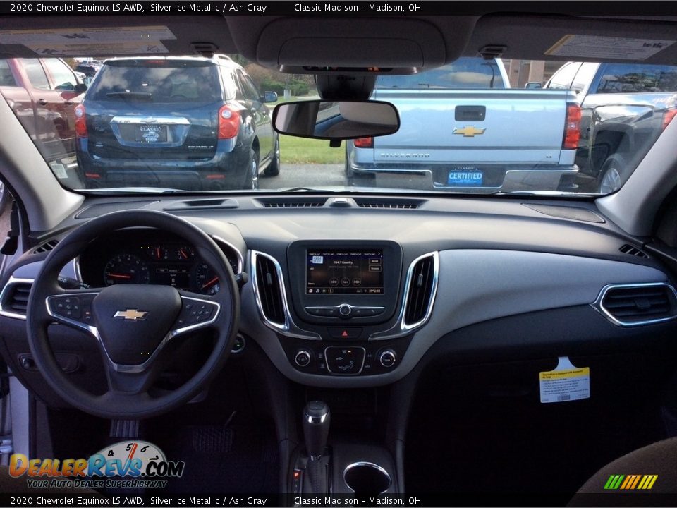 2020 Chevrolet Equinox LS AWD Silver Ice Metallic / Ash Gray Photo #12