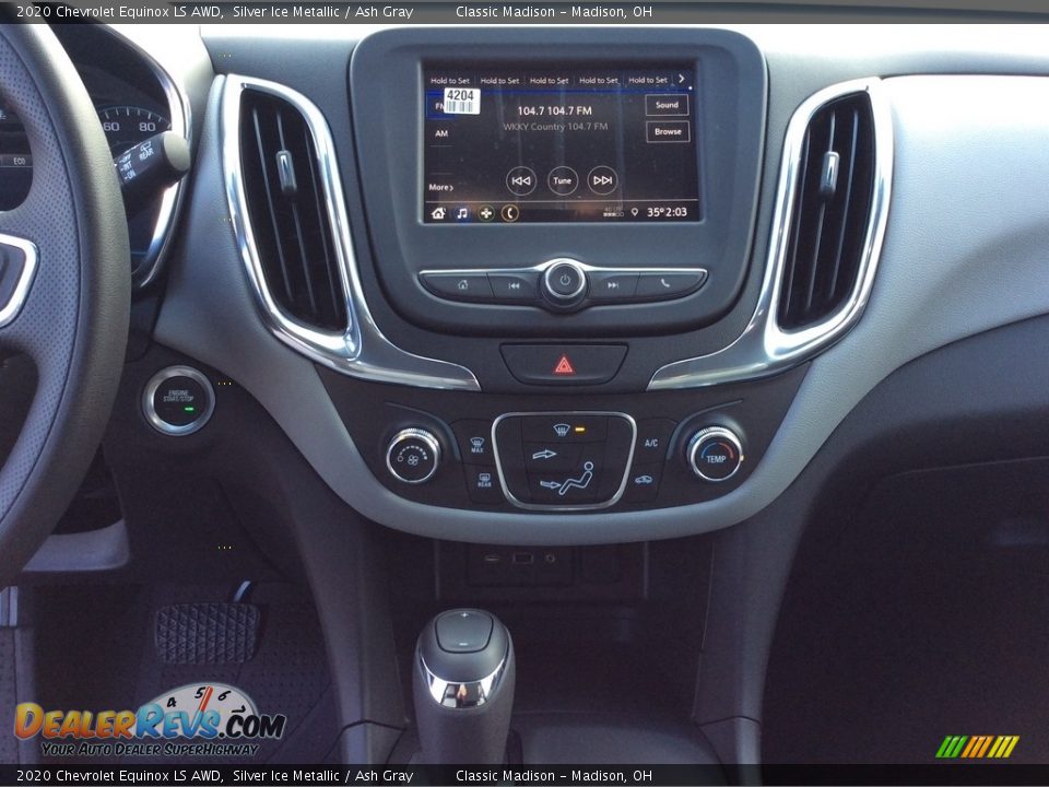 2020 Chevrolet Equinox LS AWD Silver Ice Metallic / Ash Gray Photo #13