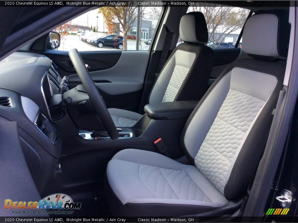 2020 Chevrolet Equinox LS AWD Midnight Blue Metallic / Ash Gray Photo #2