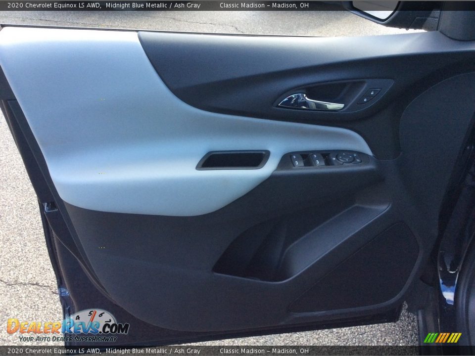 2020 Chevrolet Equinox LS AWD Midnight Blue Metallic / Ash Gray Photo #10