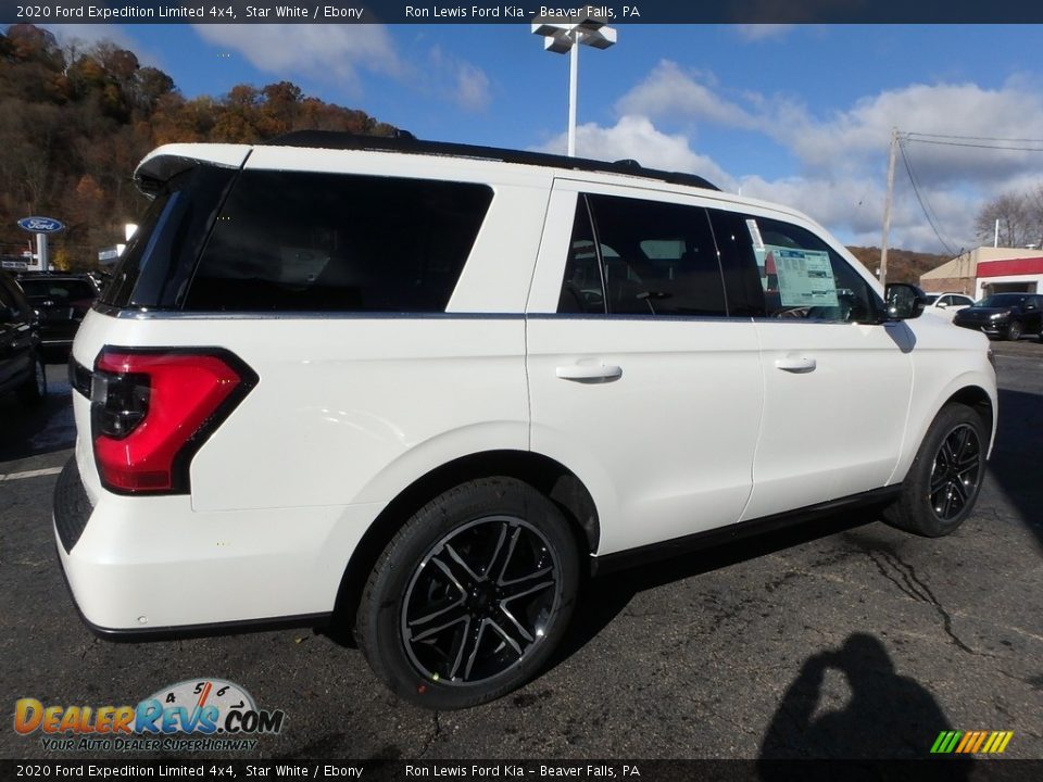 2020 Ford Expedition Limited 4x4 Star White / Ebony Photo #2