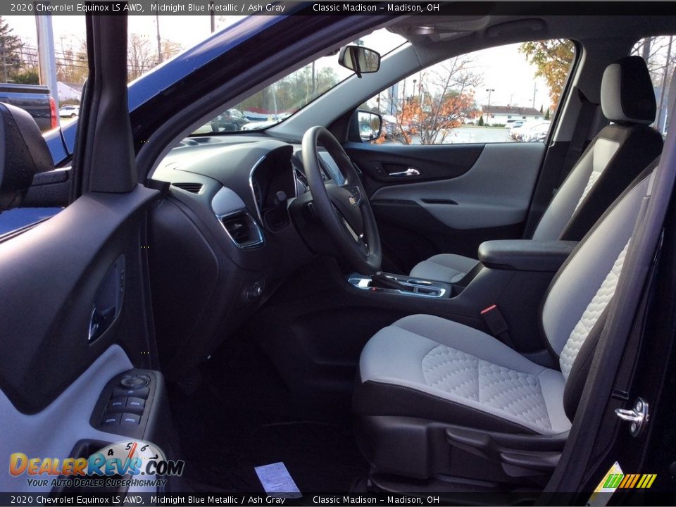 2020 Chevrolet Equinox LS AWD Midnight Blue Metallic / Ash Gray Photo #11