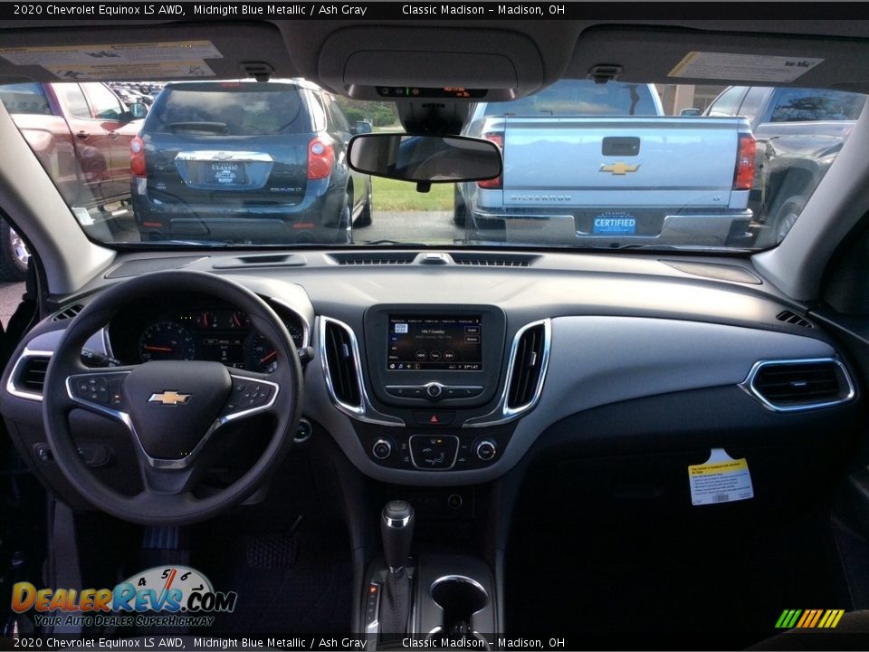 2020 Chevrolet Equinox LS AWD Midnight Blue Metallic / Ash Gray Photo #12