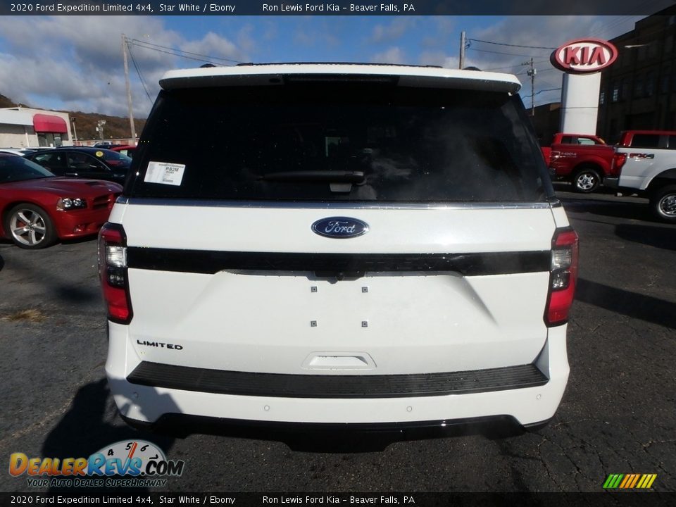 2020 Ford Expedition Limited 4x4 Star White / Ebony Photo #3