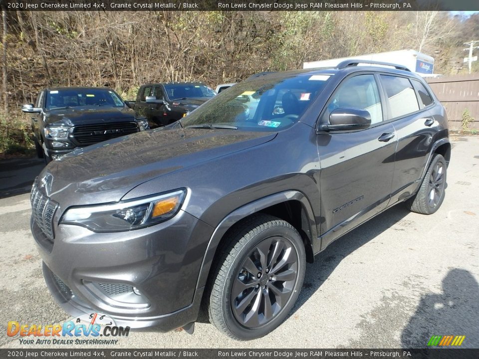 2020 Jeep Cherokee Limited 4x4 Granite Crystal Metallic / Black Photo #1