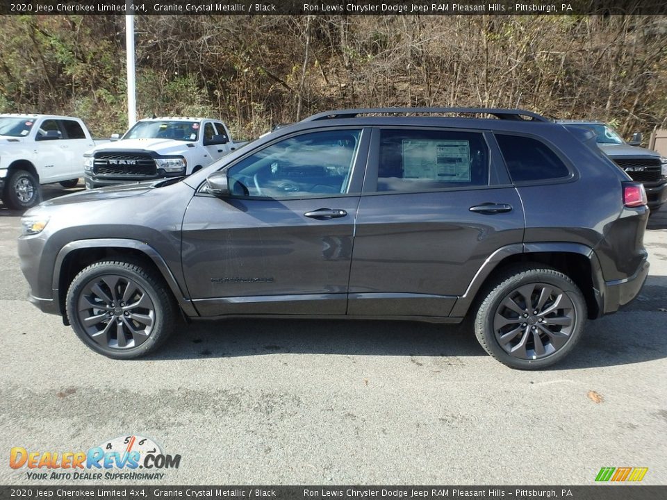 2020 Jeep Cherokee Limited 4x4 Granite Crystal Metallic / Black Photo #2