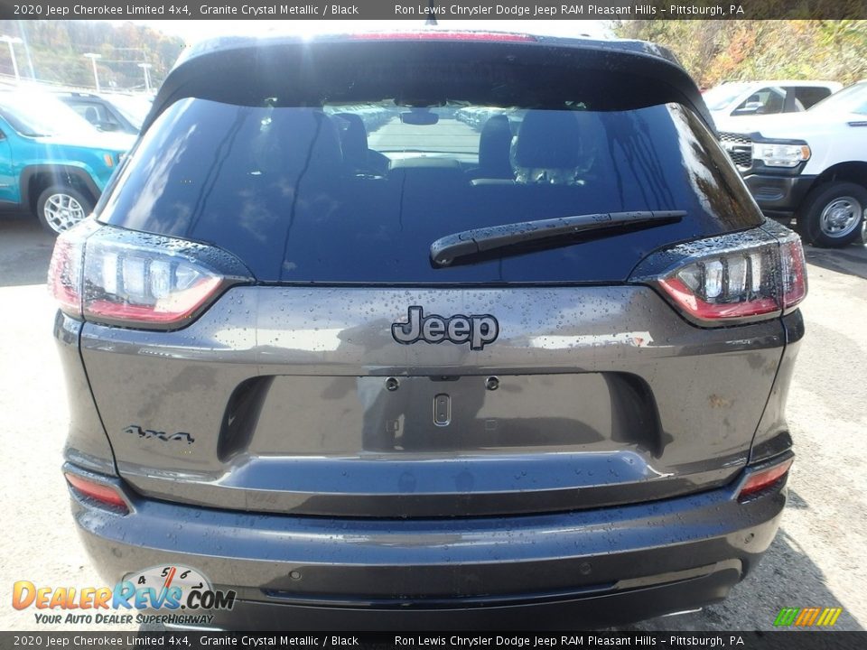 2020 Jeep Cherokee Limited 4x4 Granite Crystal Metallic / Black Photo #4