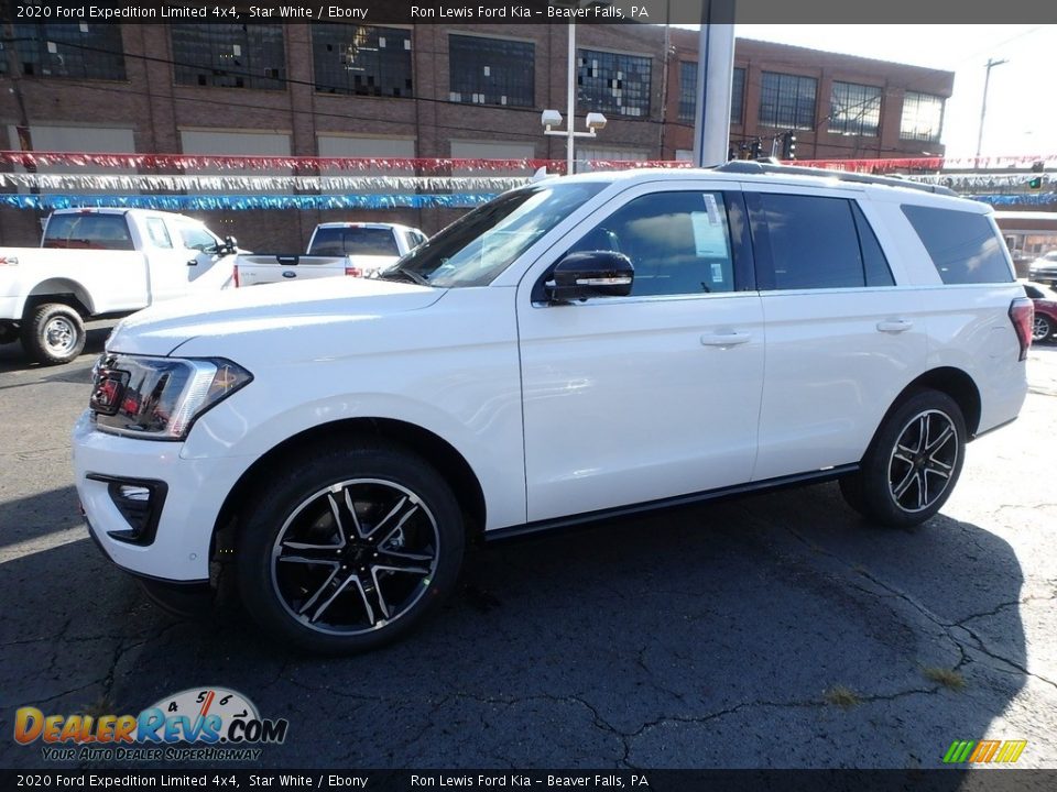 2020 Ford Expedition Limited 4x4 Star White / Ebony Photo #7