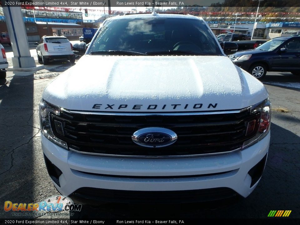 2020 Ford Expedition Limited 4x4 Star White / Ebony Photo #8