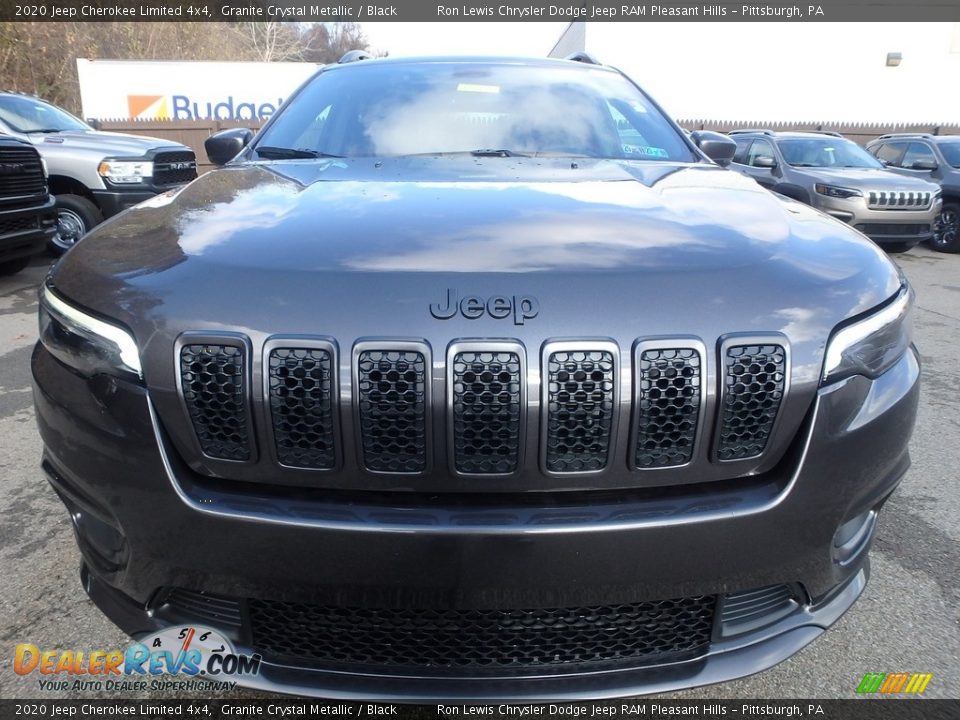 2020 Jeep Cherokee Limited 4x4 Granite Crystal Metallic / Black Photo #9