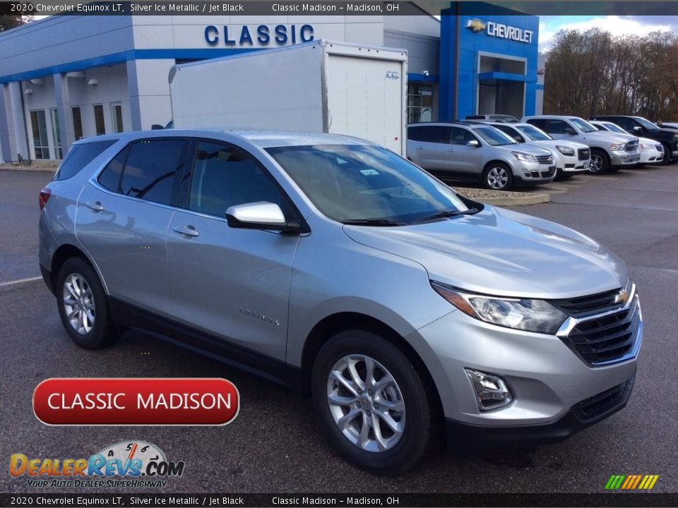 2020 Chevrolet Equinox LT Silver Ice Metallic / Jet Black Photo #1