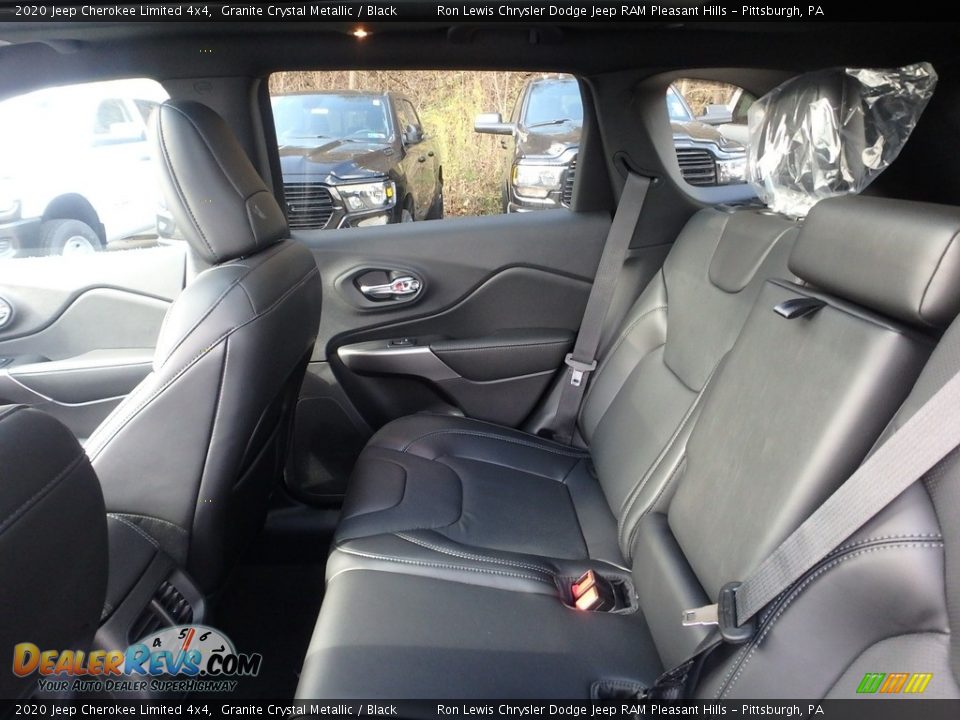 2020 Jeep Cherokee Limited 4x4 Granite Crystal Metallic / Black Photo #12