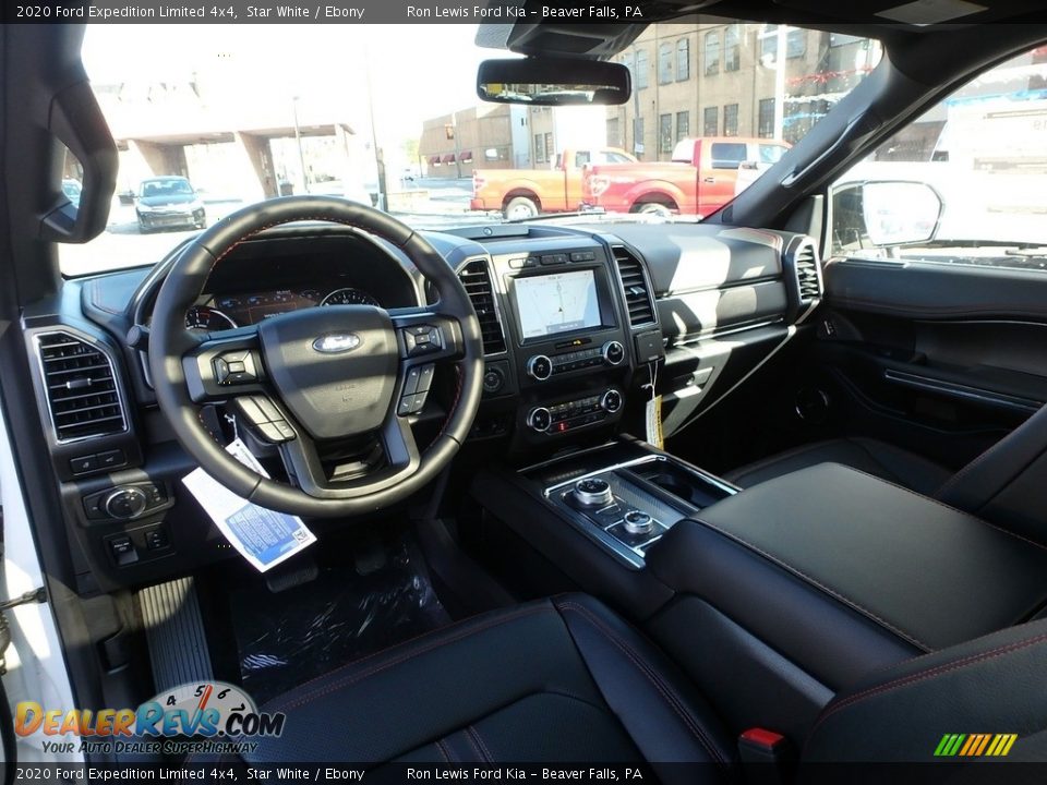 2020 Ford Expedition Limited 4x4 Star White / Ebony Photo #14
