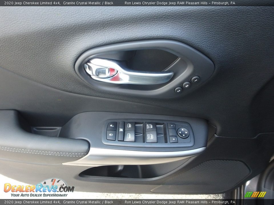 2020 Jeep Cherokee Limited 4x4 Granite Crystal Metallic / Black Photo #14