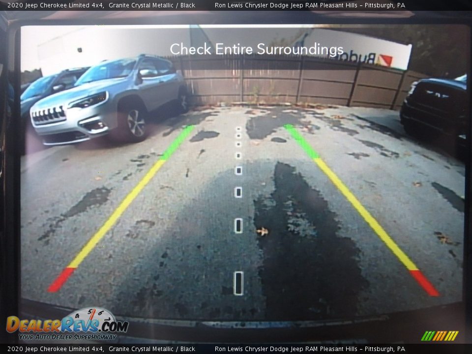 2020 Jeep Cherokee Limited 4x4 Granite Crystal Metallic / Black Photo #16