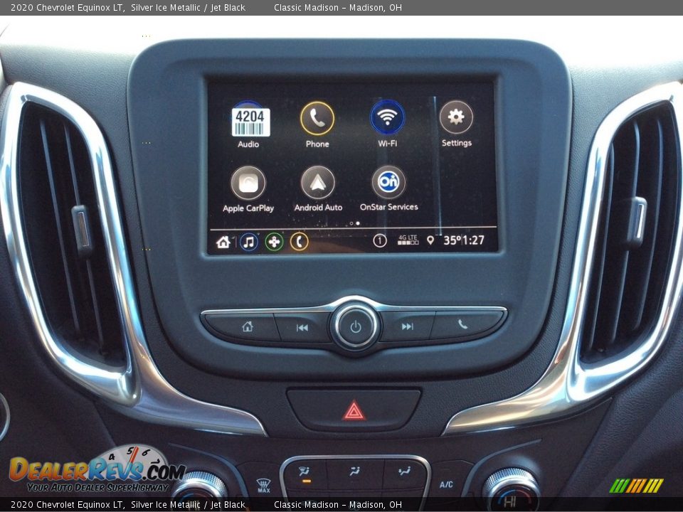 2020 Chevrolet Equinox LT Silver Ice Metallic / Jet Black Photo #14