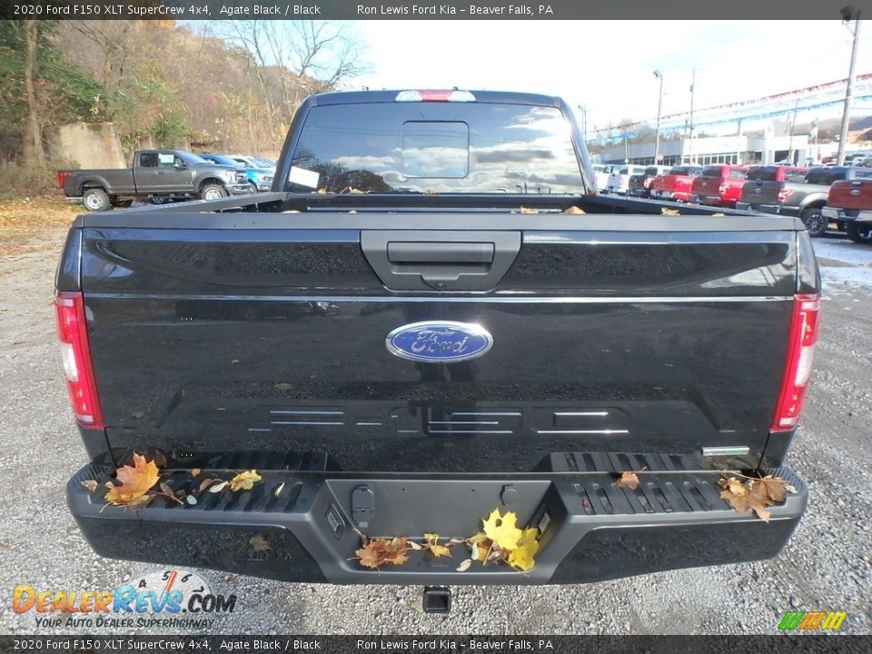 2020 Ford F150 XLT SuperCrew 4x4 Agate Black / Black Photo #3