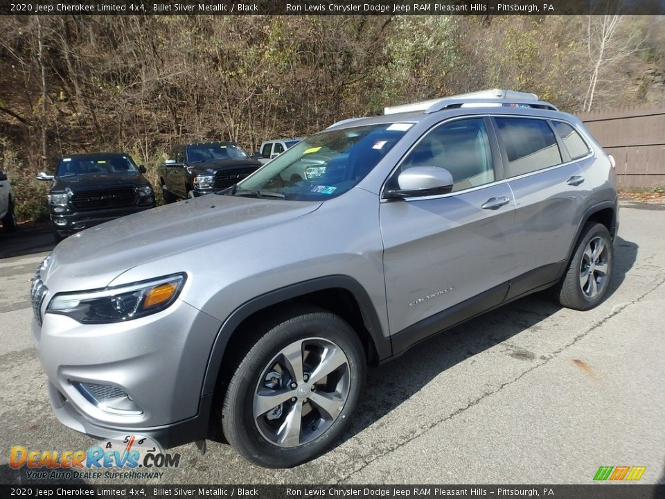 2020 Jeep Cherokee Limited 4x4 Billet Silver Metallic / Black Photo #1