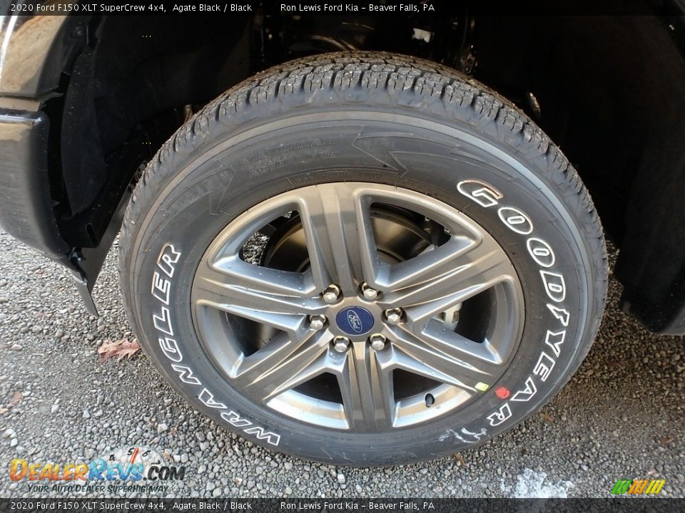 2020 Ford F150 XLT SuperCrew 4x4 Agate Black / Black Photo #9