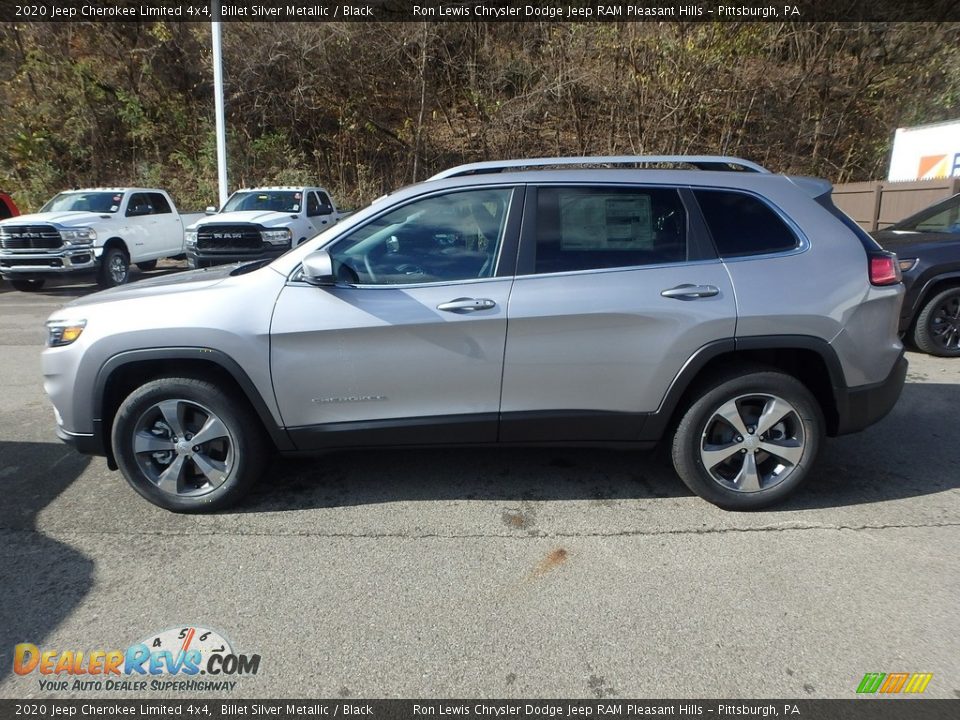 2020 Jeep Cherokee Limited 4x4 Billet Silver Metallic / Black Photo #2