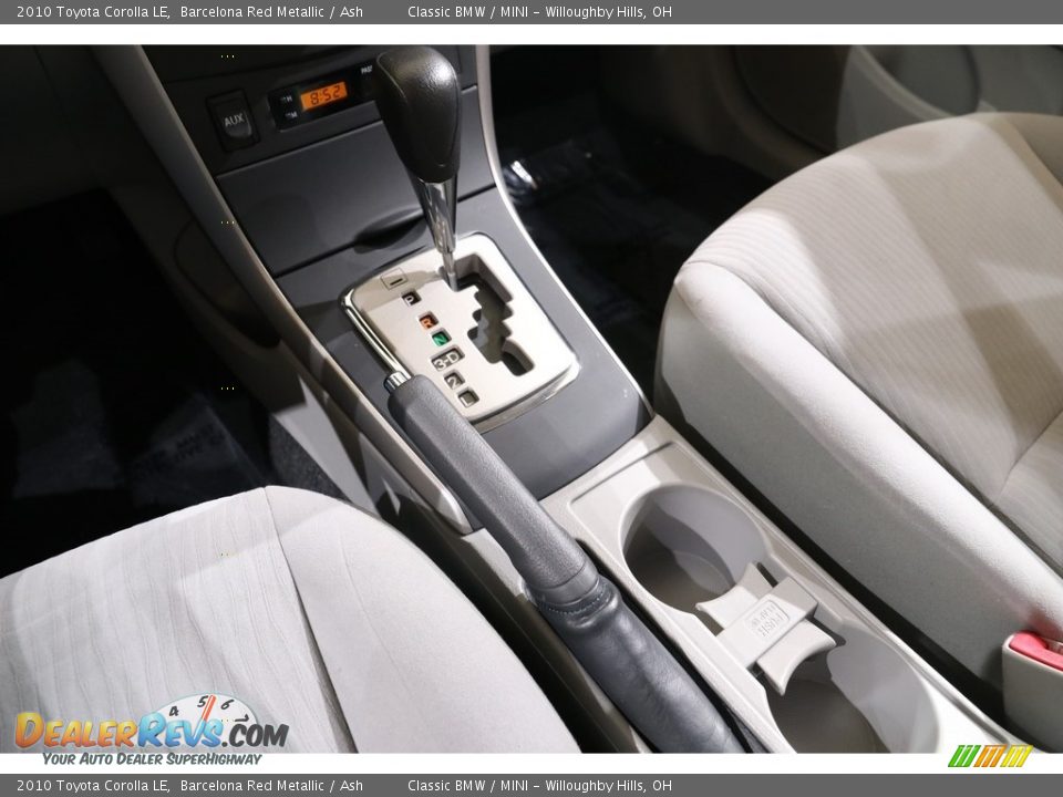 2010 Toyota Corolla LE Barcelona Red Metallic / Ash Photo #10