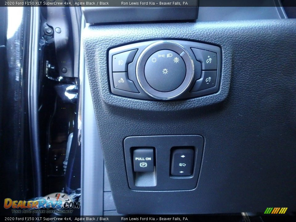 2020 Ford F150 XLT SuperCrew 4x4 Agate Black / Black Photo #12